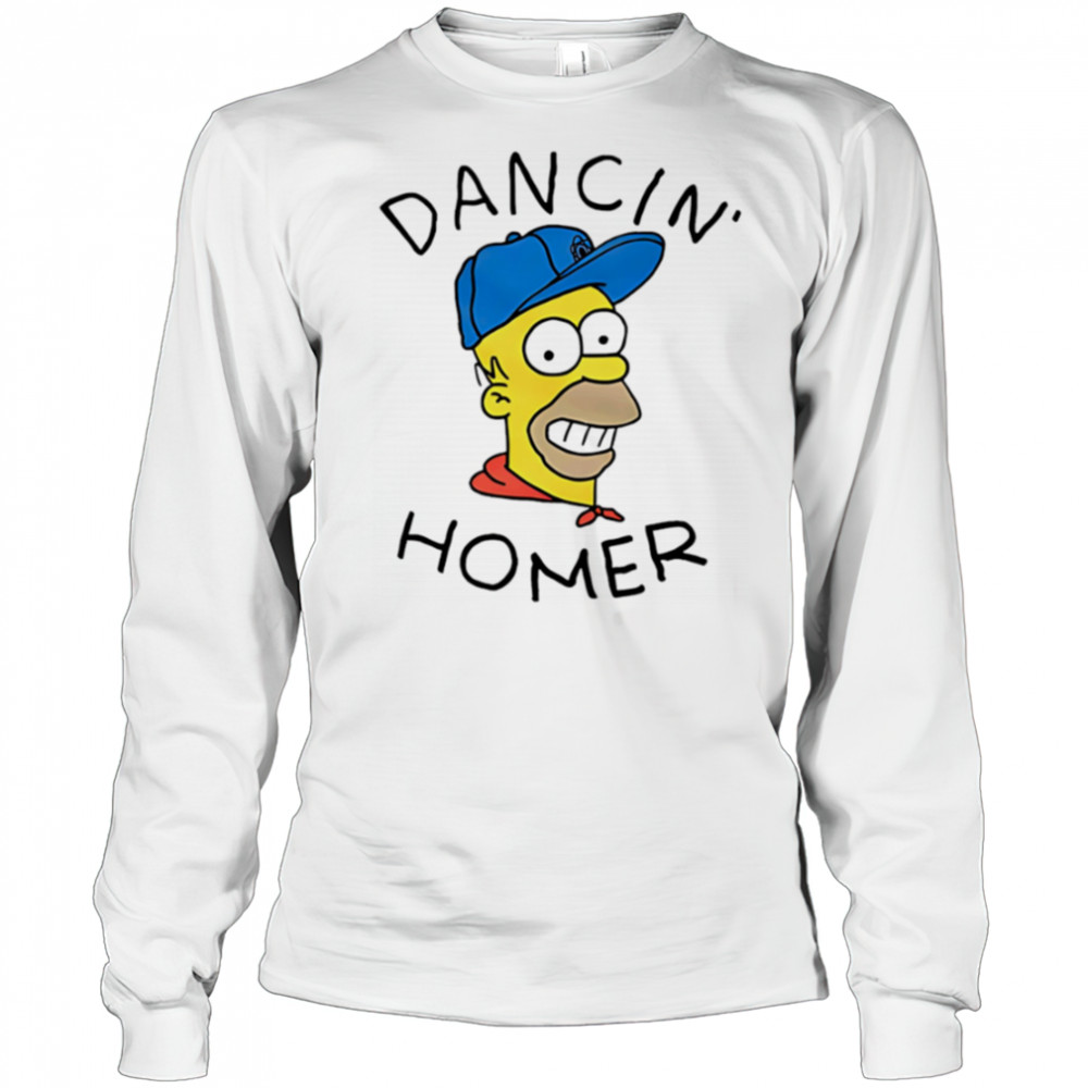 Retro Dancin’ Homer shirt Long Sleeved