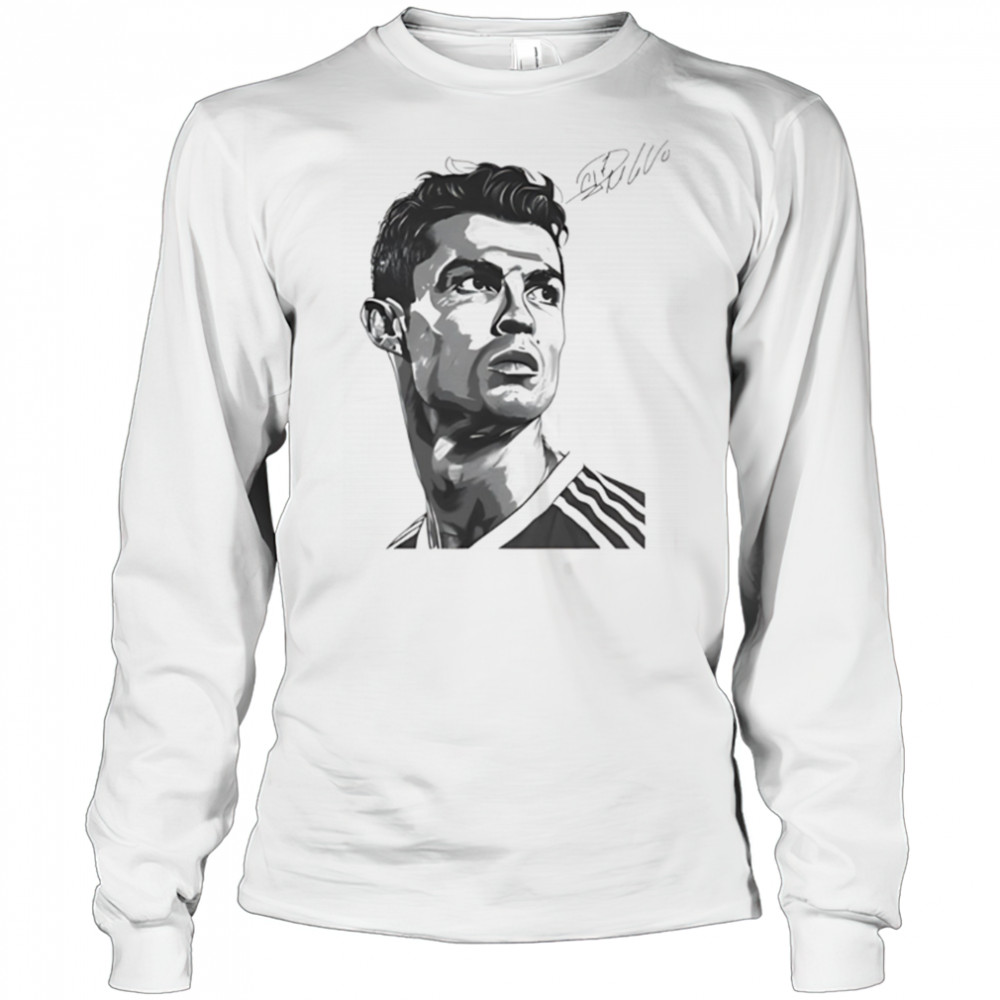 Ronaldo Real Madrid Juventus Man vintage shirt Long Sleeved