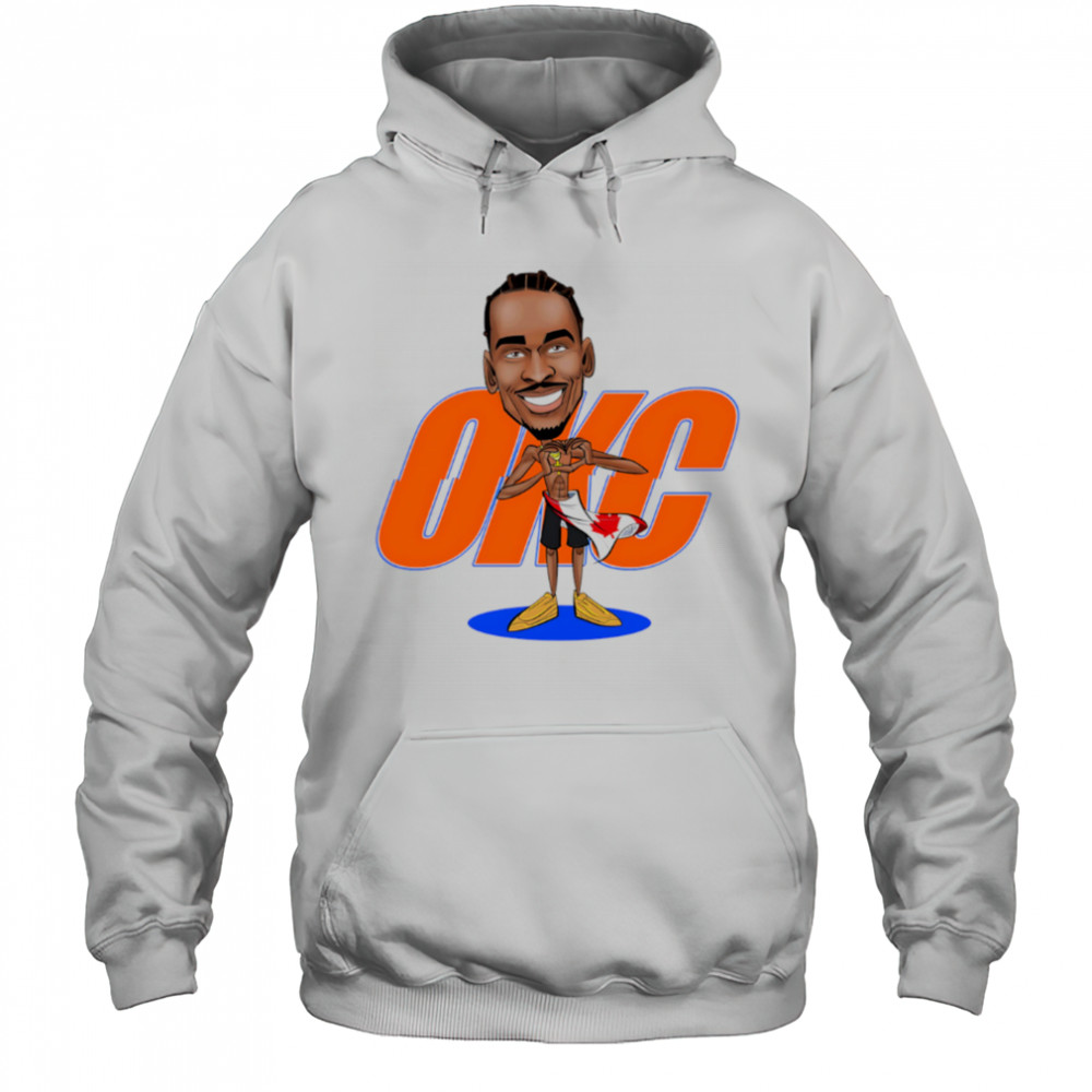 Shai Gilgeous-Alexander Most Valuable Person OKC cartoon shirt Hoodie