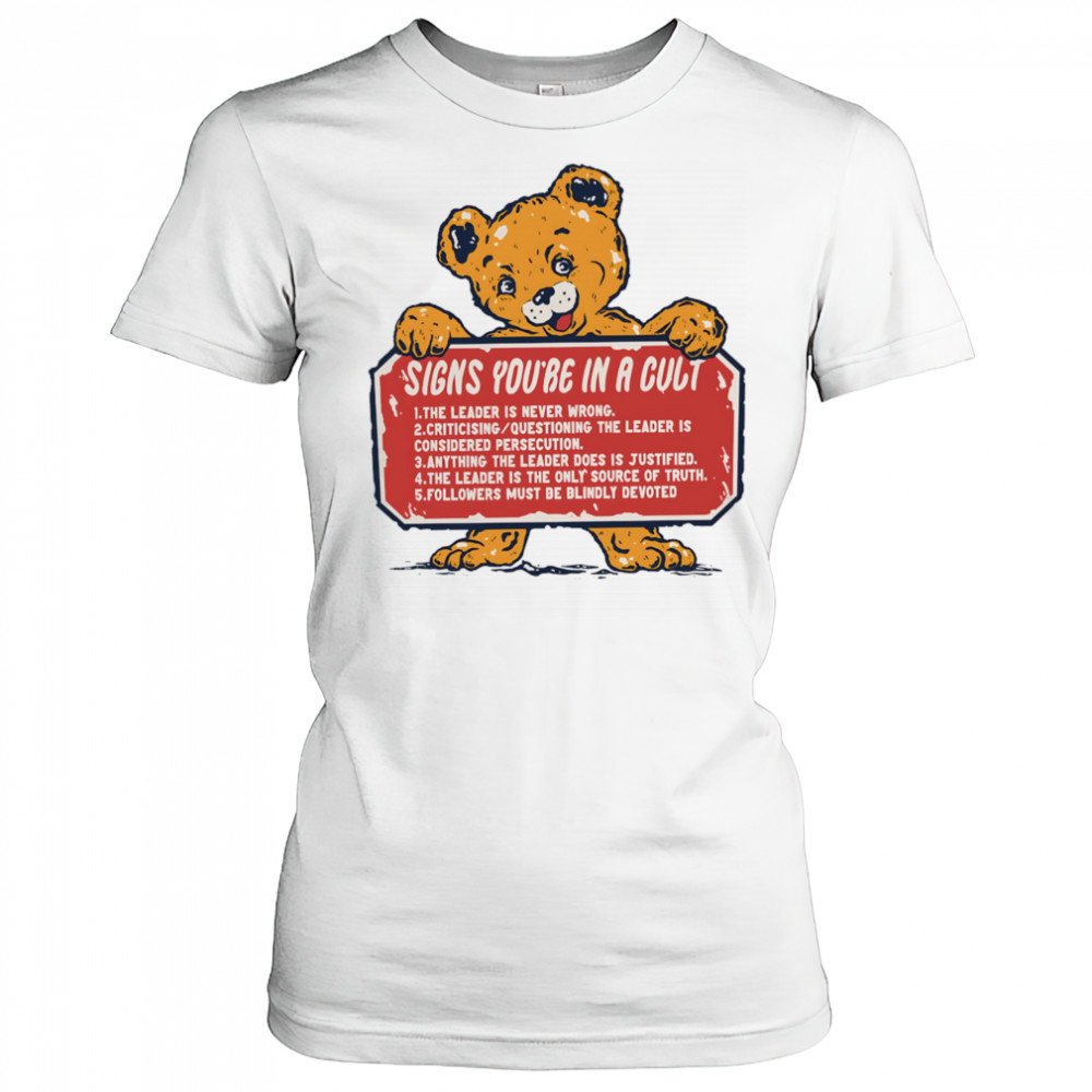 Signs you’re in a cult shirt Women's T-shirt