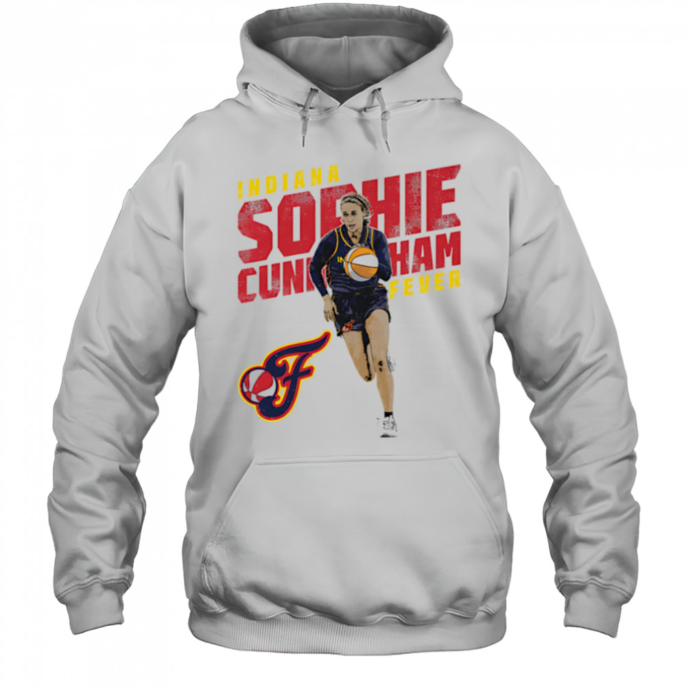 Sophie Cunningham Indiana Fever Slant shirt Hoodie