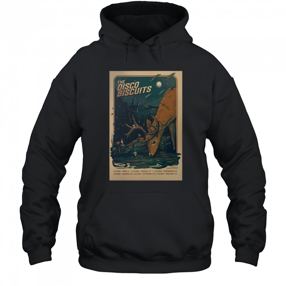 The Dissco Biscuits June 2025 Poster T-Shirt Hoodie