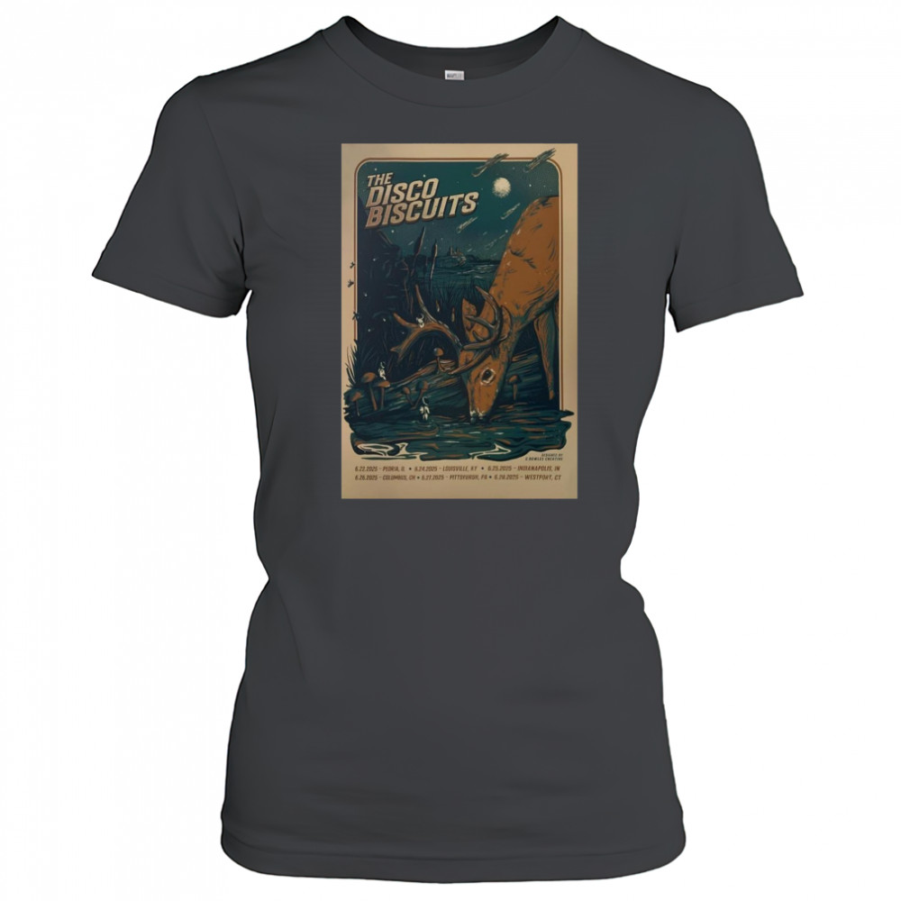 The Dissco Biscuits June 2025 Poster T-Shirt Women's T-shirt