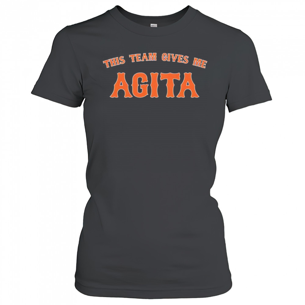 This team gives me Agita shirt Women's T-shirt