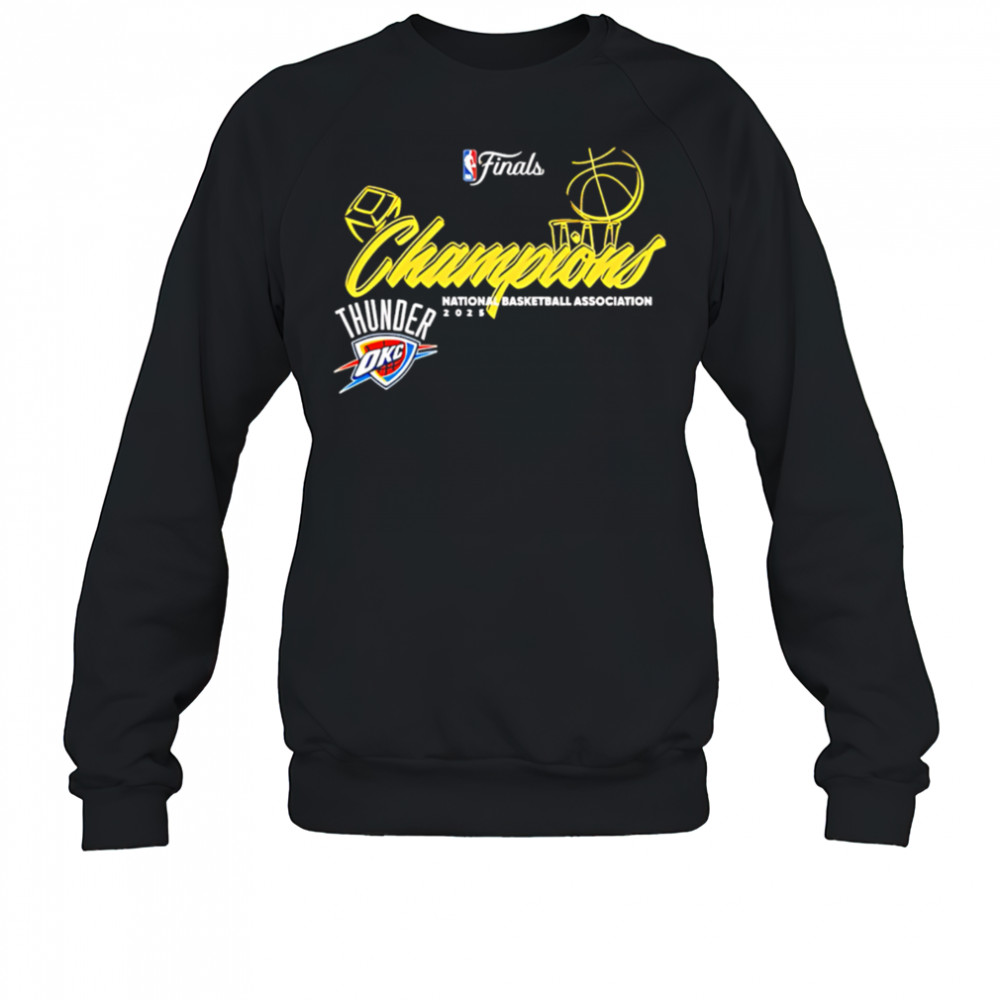 Thunder Final 2025 national basketball association champions design shirt Sweatshirt