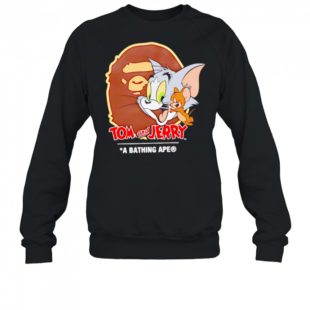 Tom and Jerry Bathing Ape shirt Sweatshirt
