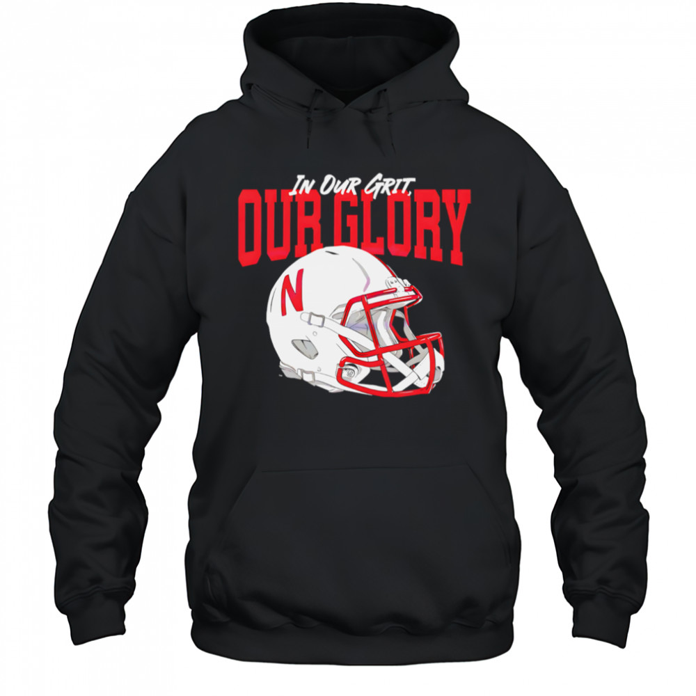 Vintage Nebraska Cornhuskers Football Helmet Grit And Glory shirt Hoodie