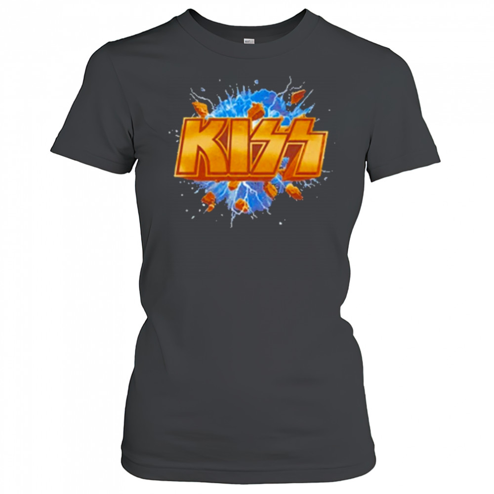 Vintage Style Kiss Asylum Tour Graphic Shirt Women's T-shirt
