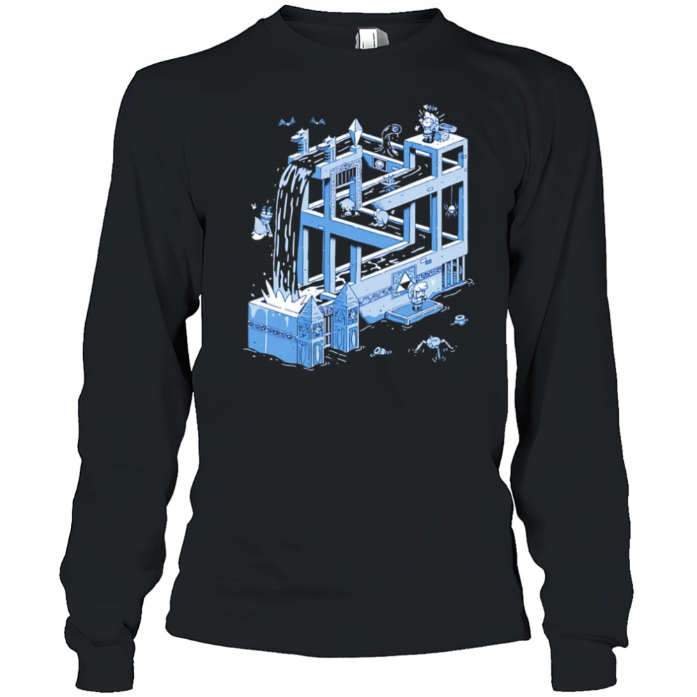 Water Temple Woes shirt Long Sleeved