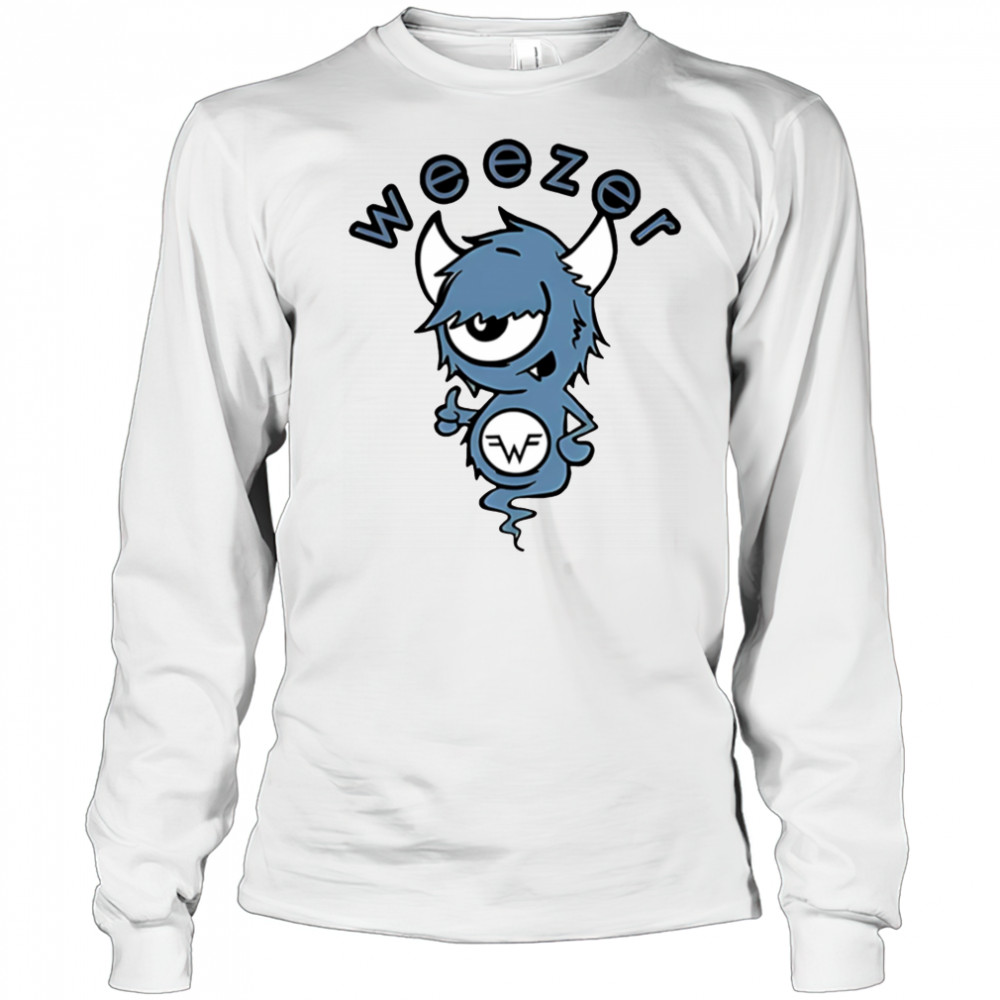 Weezer Monster Shirt Long Sleeved