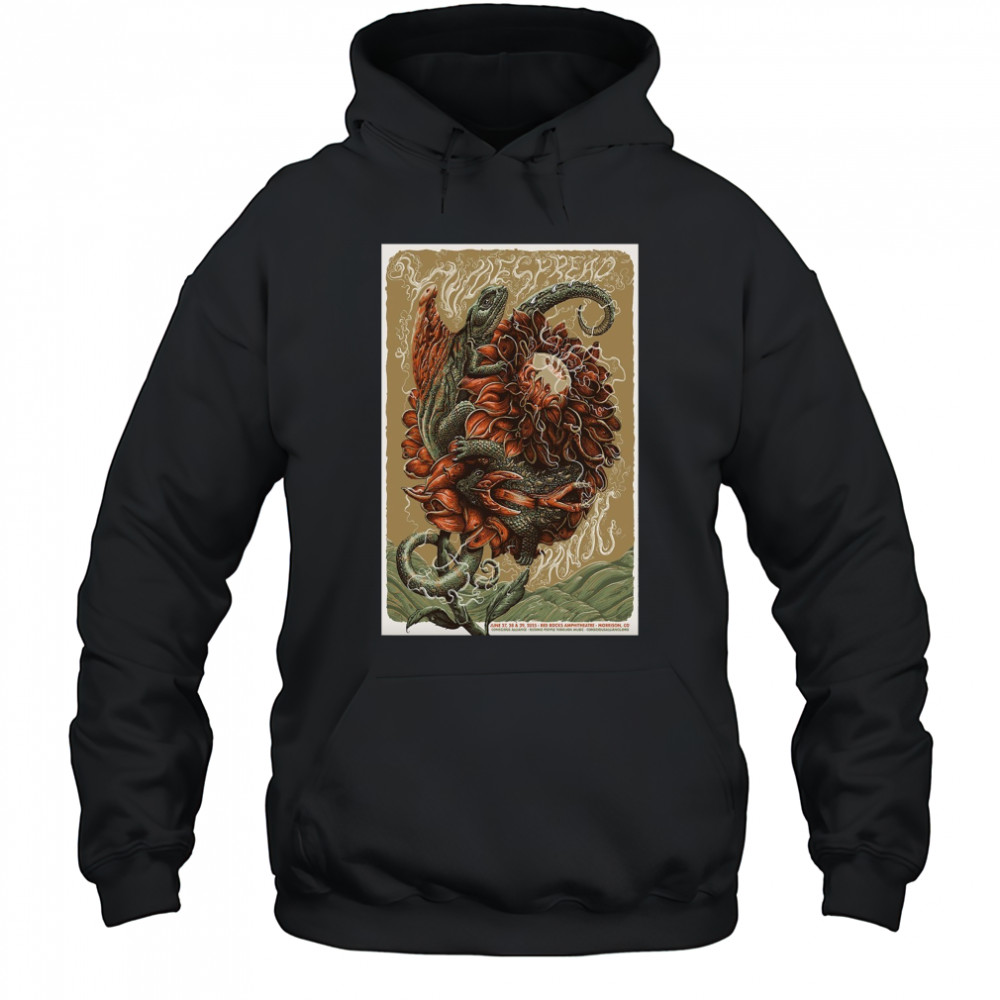 Widespread Panic 2025 Red Rocks Amphitheatre, Morrison CO June 229 T-Shirt Hoodie
