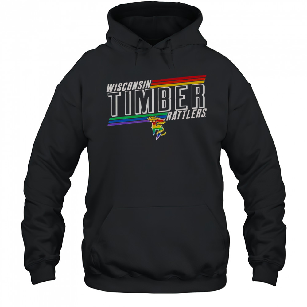 Wisconsin Timber Rattlers Pride Night T-Shirt Hoodie
