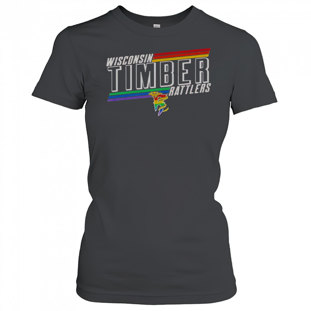 Wisconsin Timber Rattlers Pride Night T-Shirt Women's T-shirt