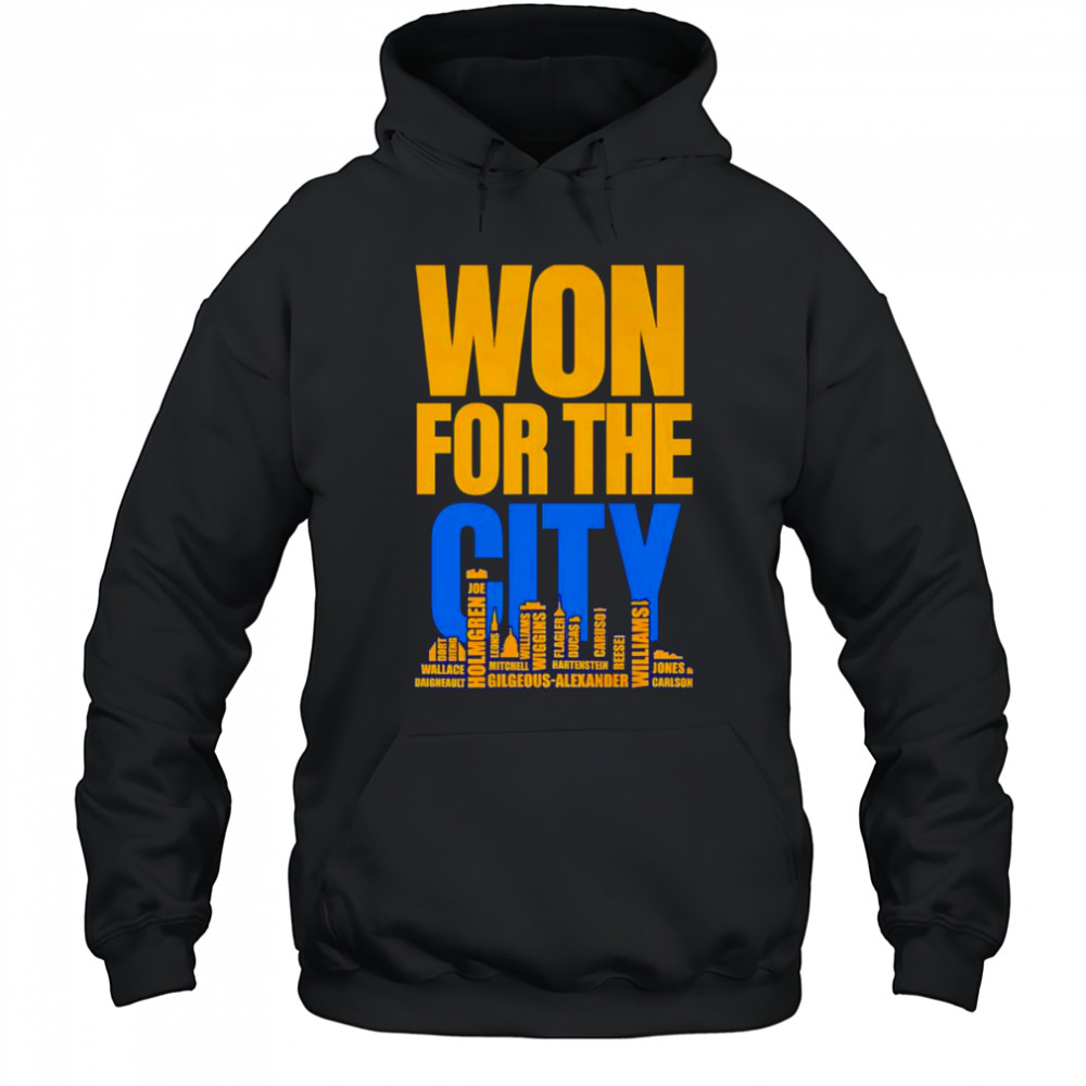 Won for the City skyline shirt Hoodie