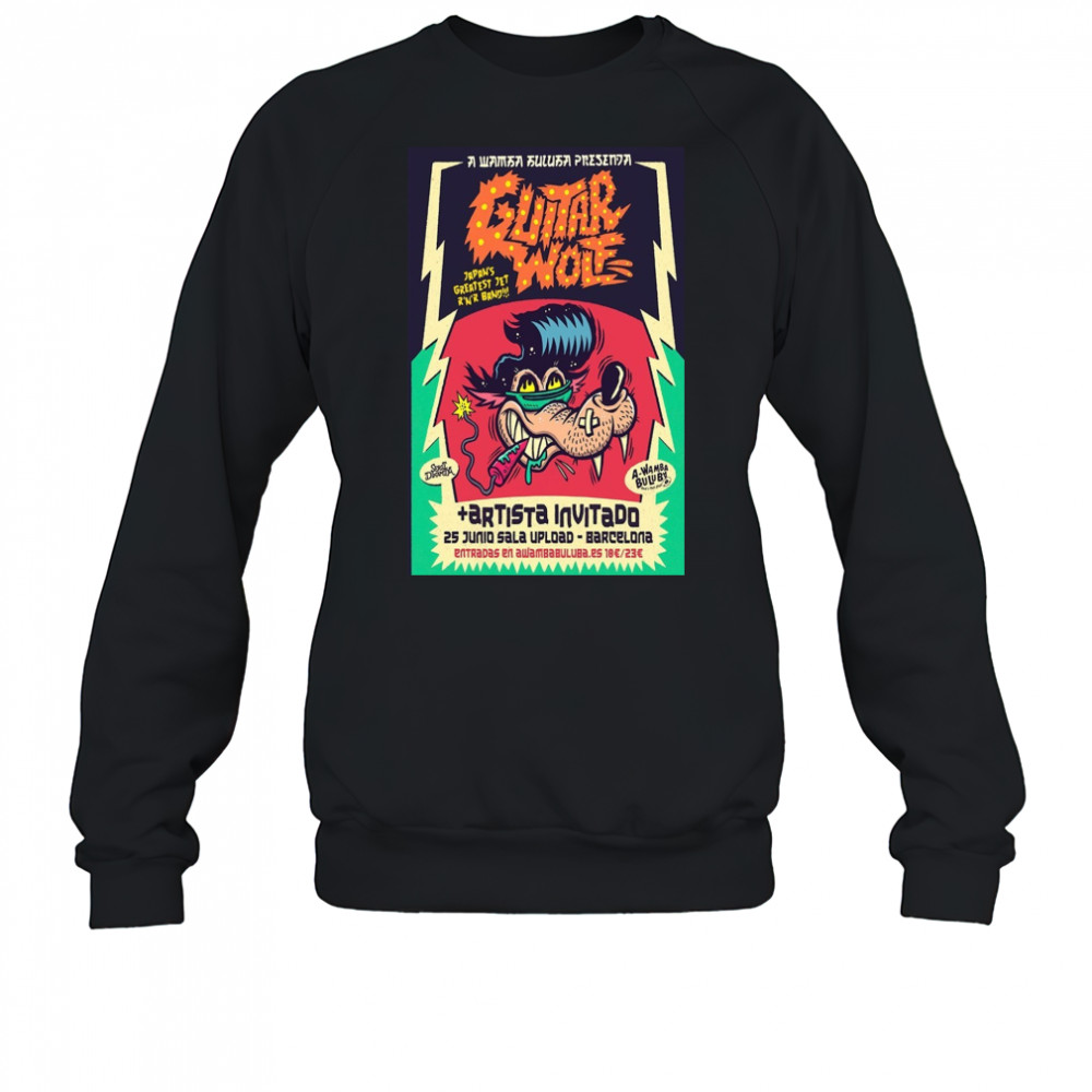 xGuitar Sala Upload Barcelona Spain 06.25.2025 Poster Shirt Sweatshirt
