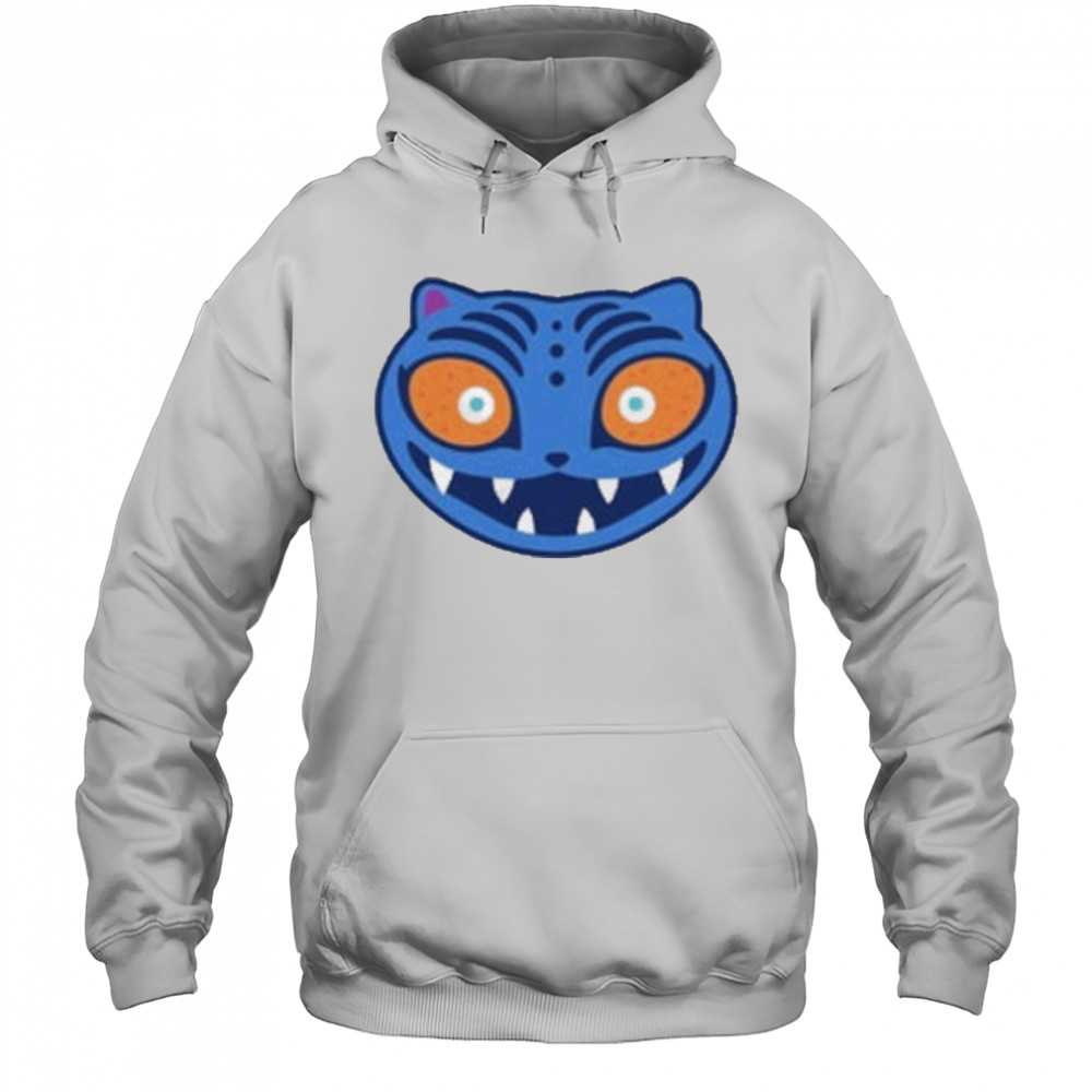 Zoey Wearing Derpy Tiger’s Face T-Shirt Hoodie