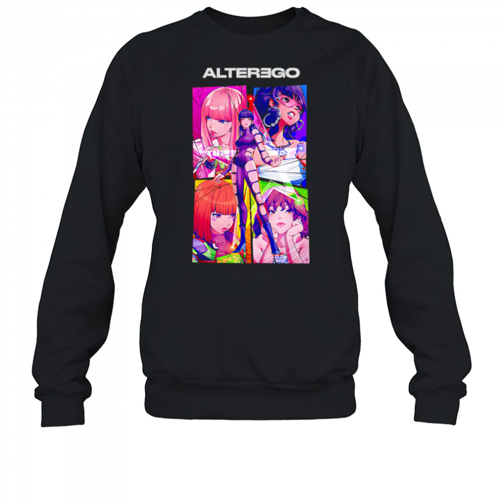 Alter Ego Comic Collage shirt Sweatshirt