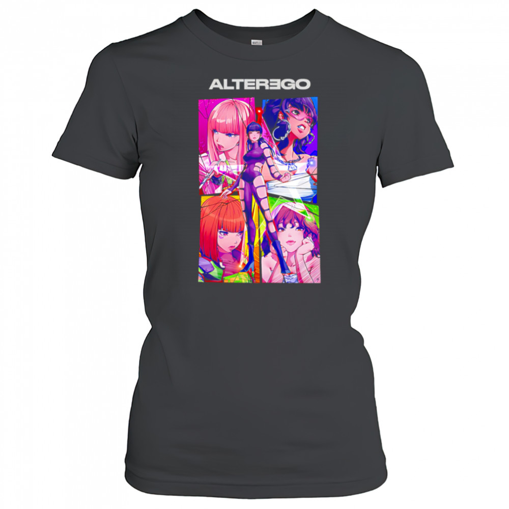 Alter Ego Comic Collage shirt Women's T-shirt