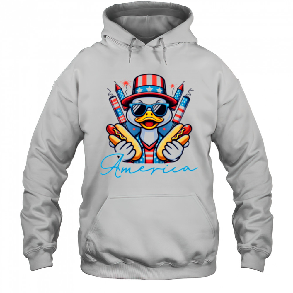 America Duckth Of July 4th of July Independence Day Shirt Hoodie