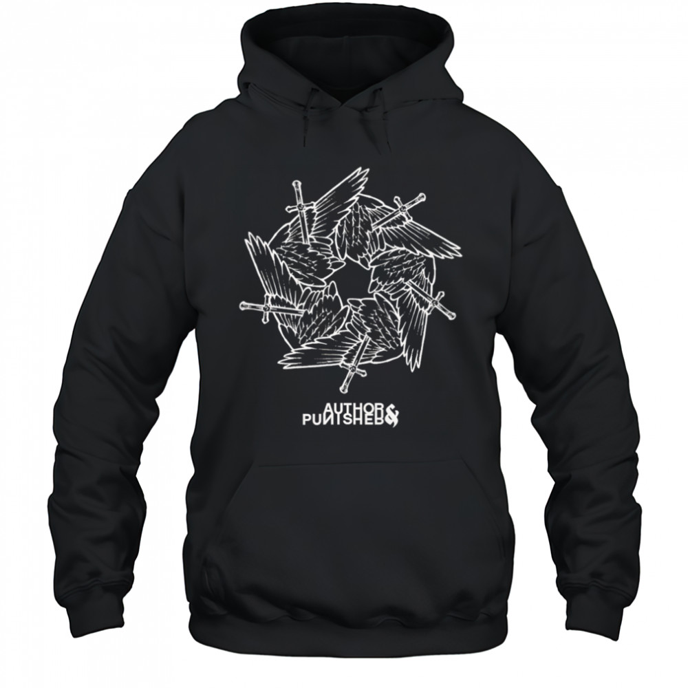 Author and Punisher Winged Circle shirt Hoodie