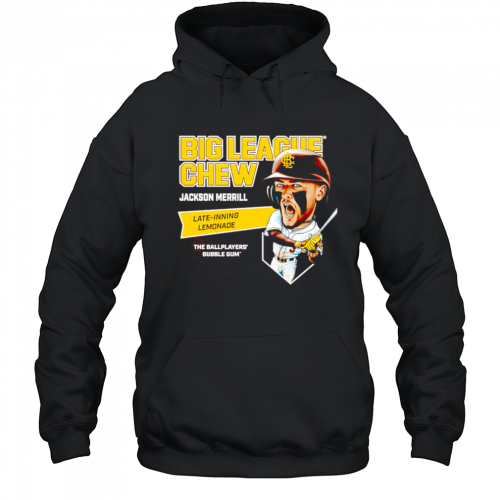 Big league chew Jackson Merrill’s Late-Inning Lemonade the ballplayers’ bubble gum’ shirt Hoodie