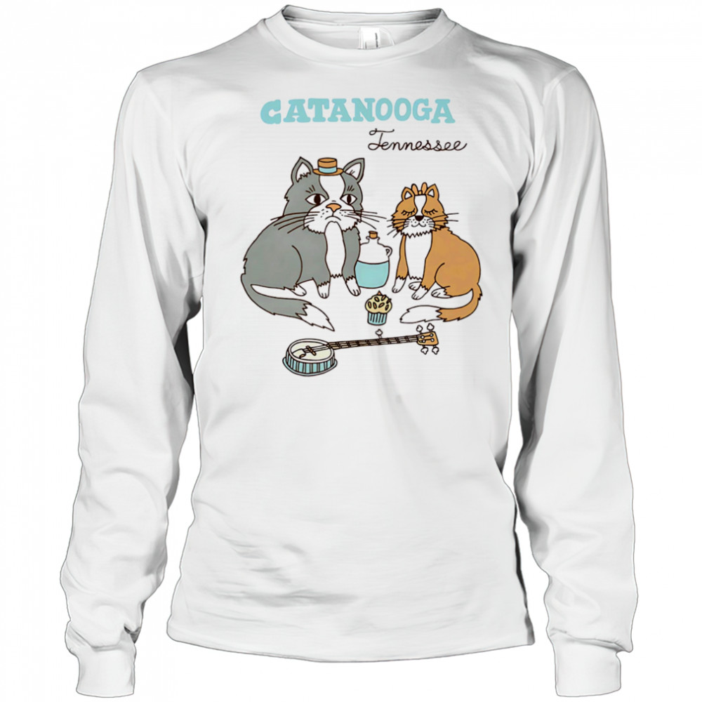 Catanooga Tennessee cat shirt Long Sleeved