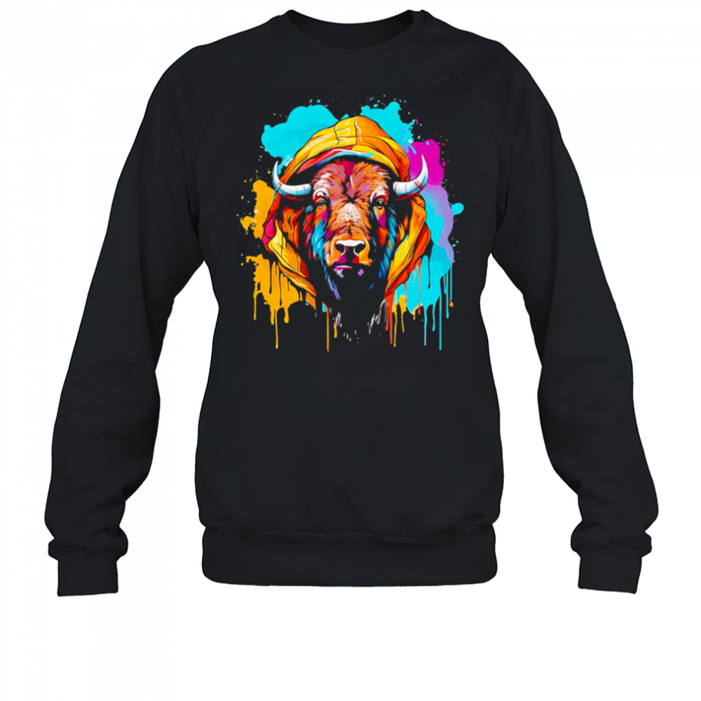 Cool Bison Buffalo Graphic shirt Sweatshirt