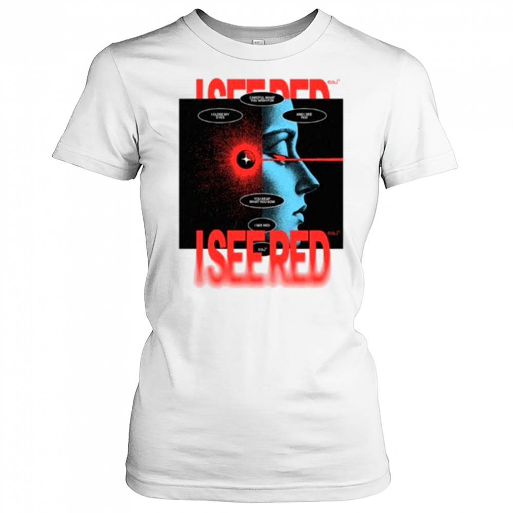 Eaj Eyes Closed T-Shirt Women's T-shirt