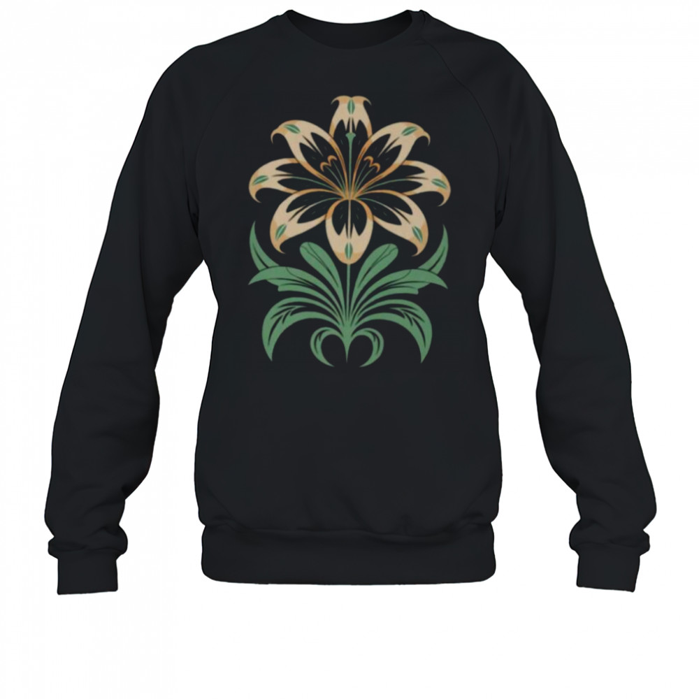 Lily Indian Tribal Art Native American Shirt Sweatshirt