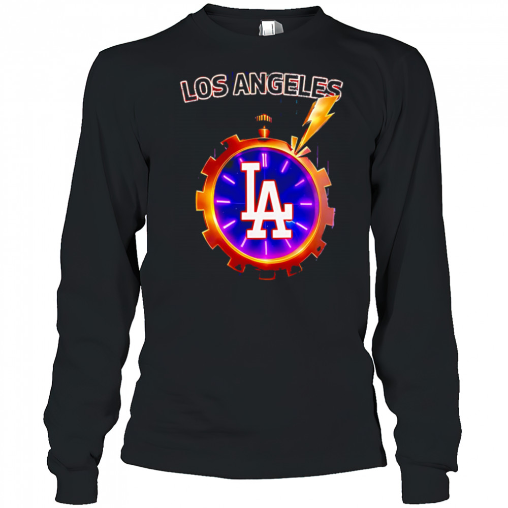 Los Angeles Dodgers Back To The Future 2025 Baseball shirt Long Sleeved