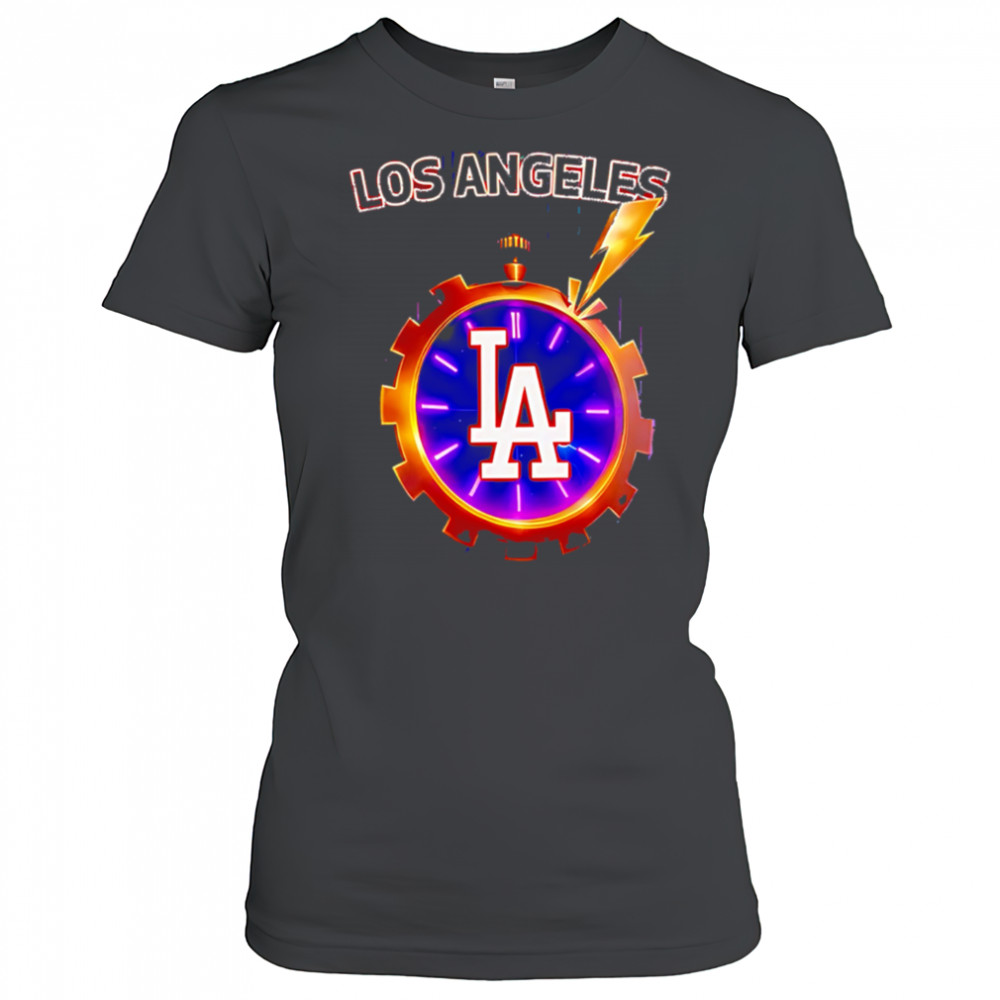 Los Angeles Dodgers Back To The Future 2025 Baseball shirt Women's T-shirt