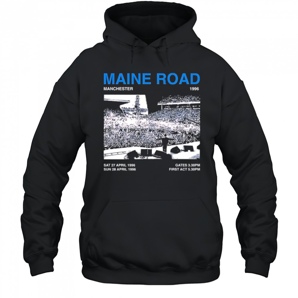 Maine Road Manchester 1996 shirt Hoodie
