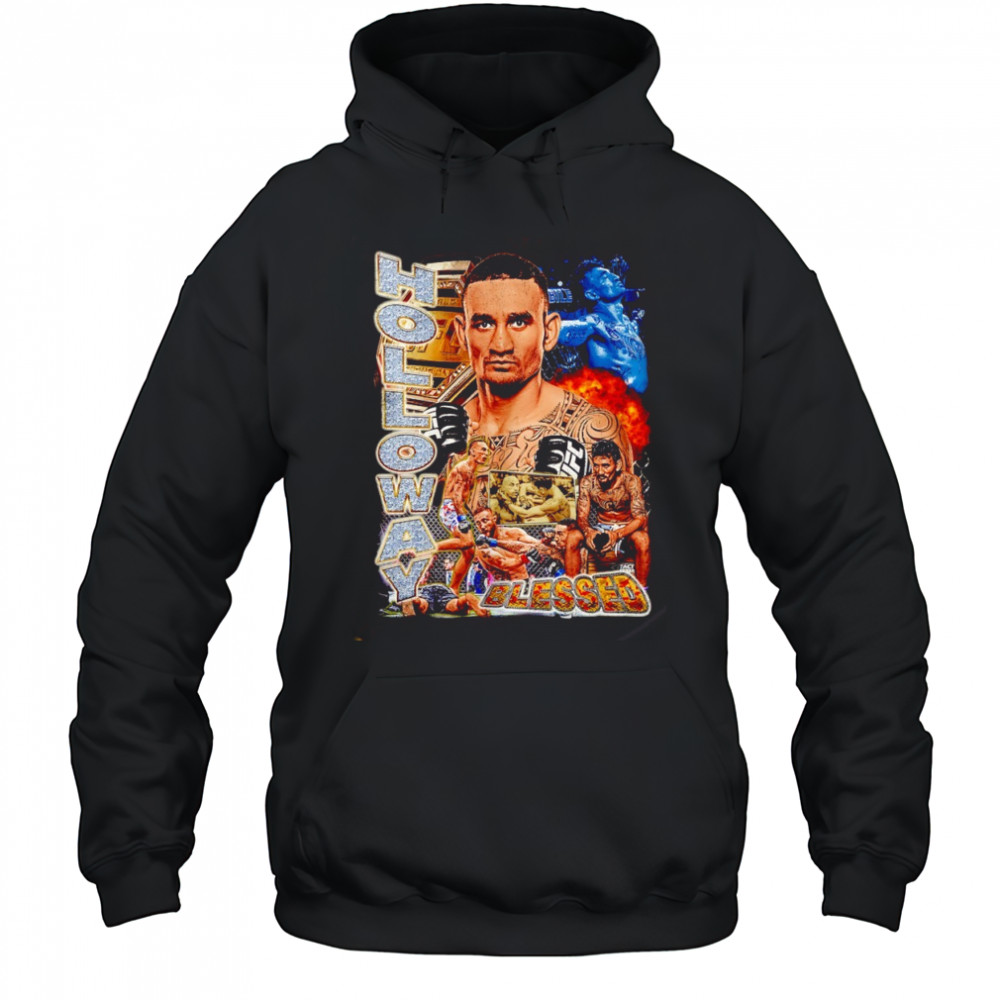 Max Holloway blessed vintage shirt Hoodie