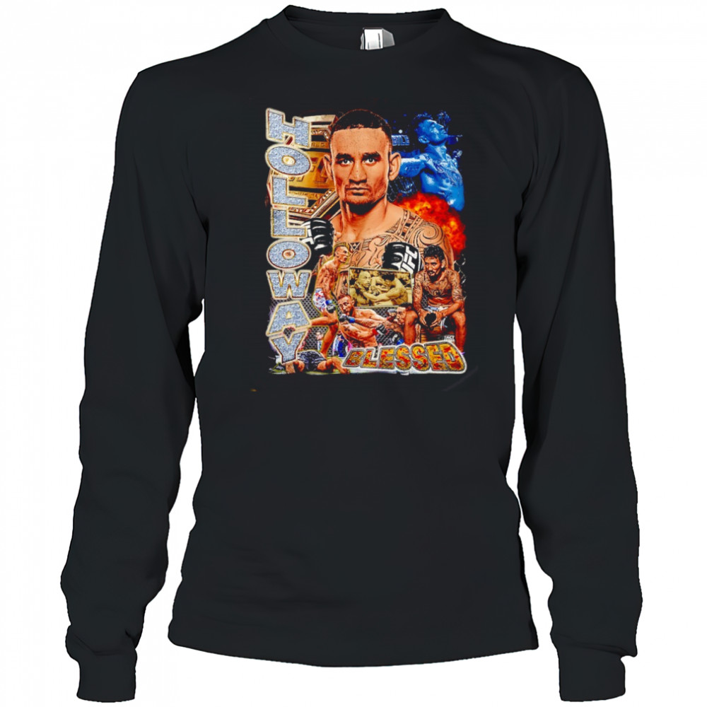 Max Holloway blessed vintage shirt Long Sleeved