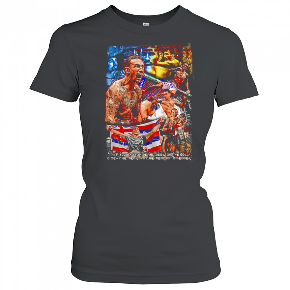 Max Holloway you’re looking at the best boxer in the UFC vintage shirt Women's T-shirt
