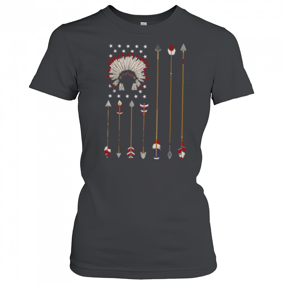 Native American Indian 4th of July Indigenous Americans T Shirt Women's T-shirt
