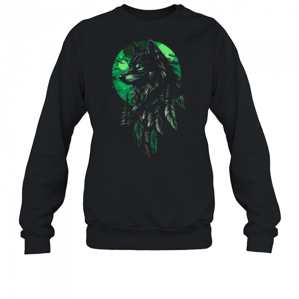 Native American Wolf Native American Pride Indian Tribe T Shirt Sweatshirt