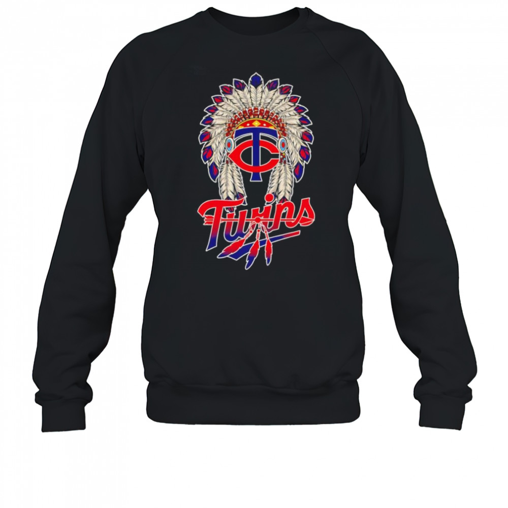 Native Chief headdress Minnesota Twins shirt Sweatshirt
