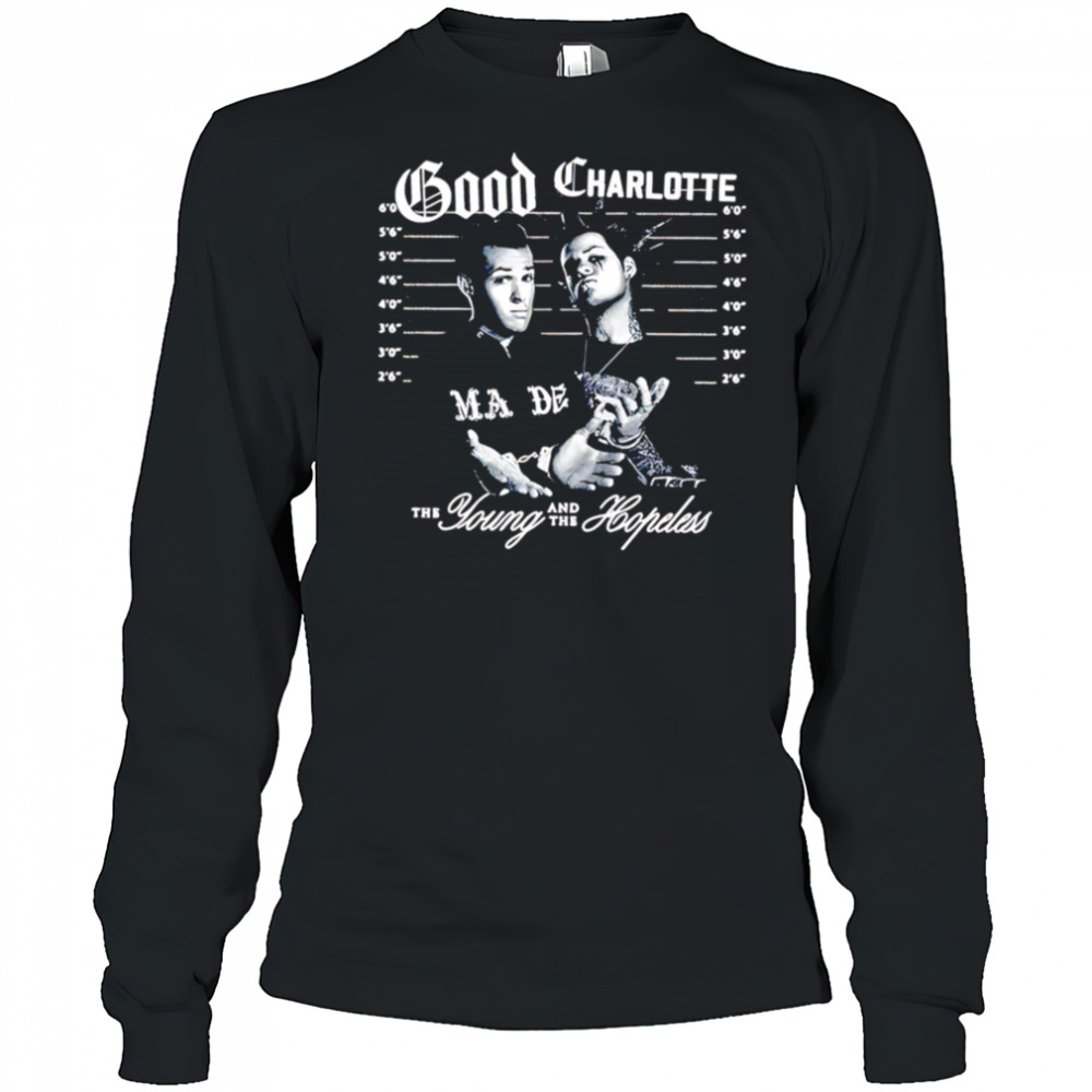 Old School Mugshot made shirt Long Sleeved