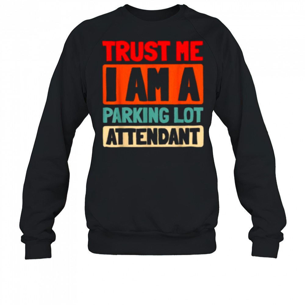 Retro Valet Service Vehicle Vintage Parking Lot Attendant T Shirt Sweatshirt