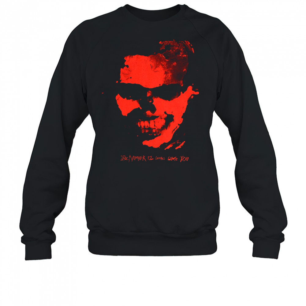 Rosyred Face – Black T-Shirt Sweatshirt
