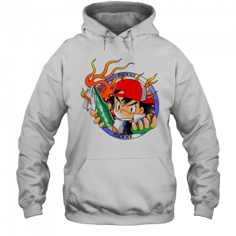 Satoshi Pokemon fuck ice shirt Hoodie