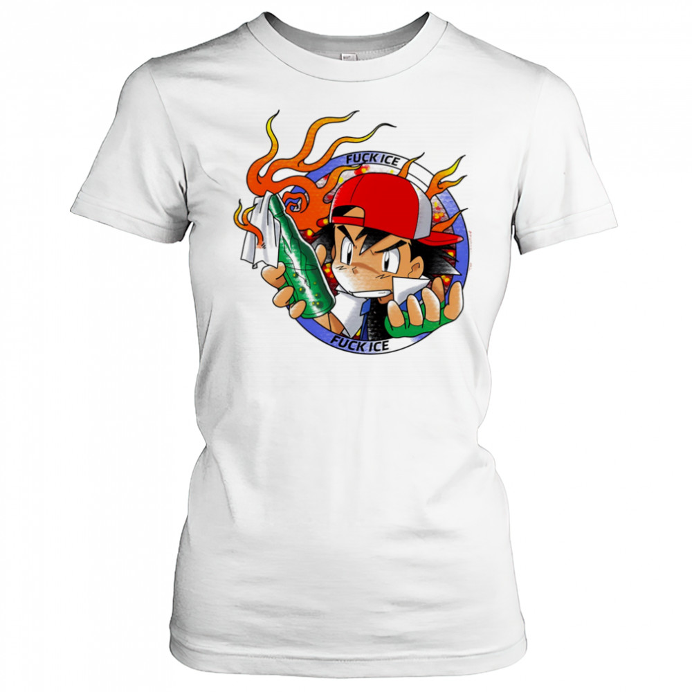 Satoshi Pokemon fuck ice shirt Women's T-shirt