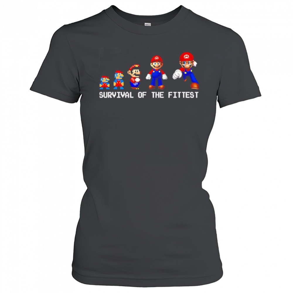 Survival of the fittest Mario shirt Women's T-shirt