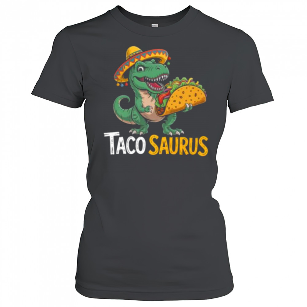Tacosaurus Funny Taco Lover Men Kids T Rex Dinosaur T Shirt Women's T-shirt