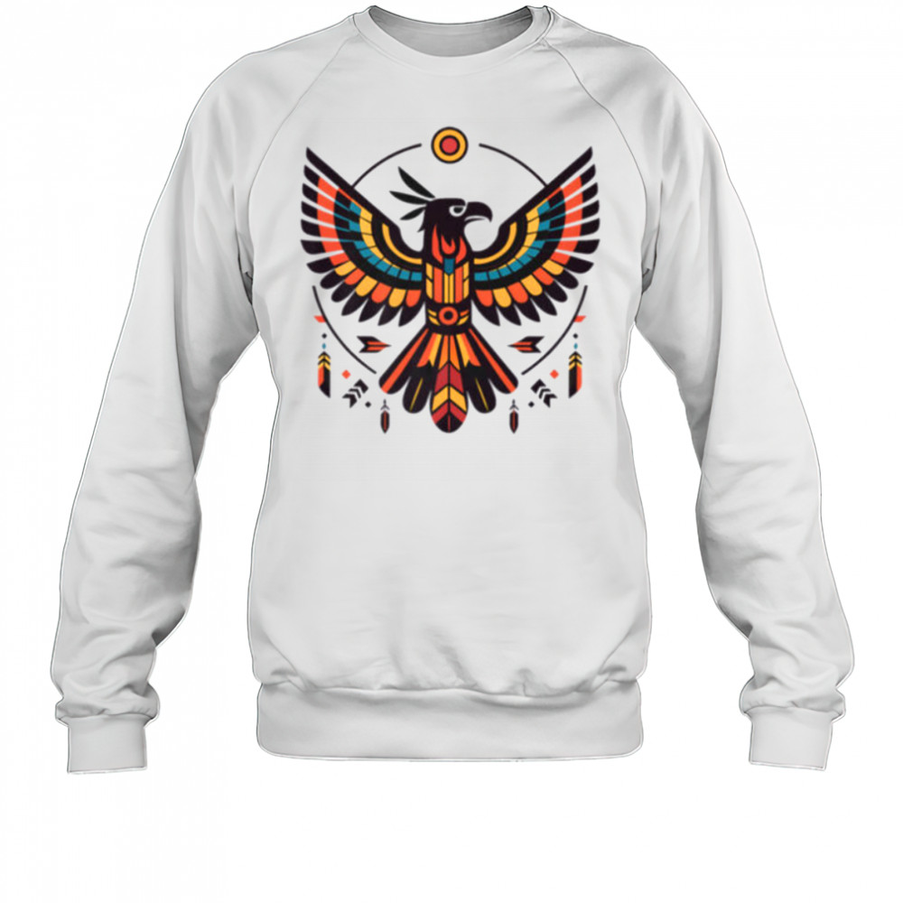 Thunderbird Native American Tribal Art Shirt Sweatshirt