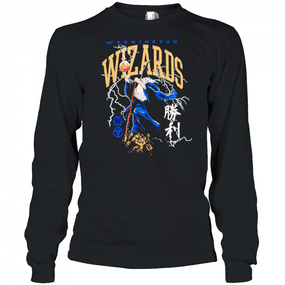 Washington wizards all powerful basketball shirt Long Sleeved