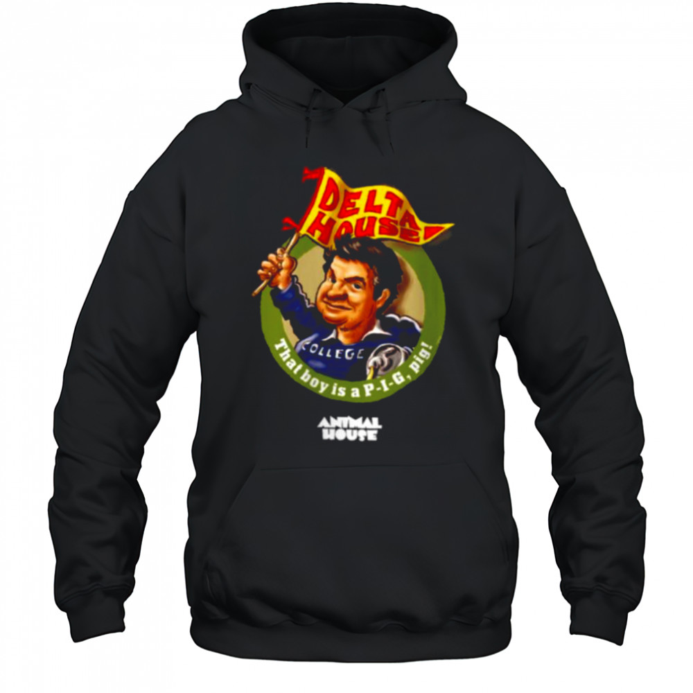 Womens Animal House P I G Shirt Hoodie