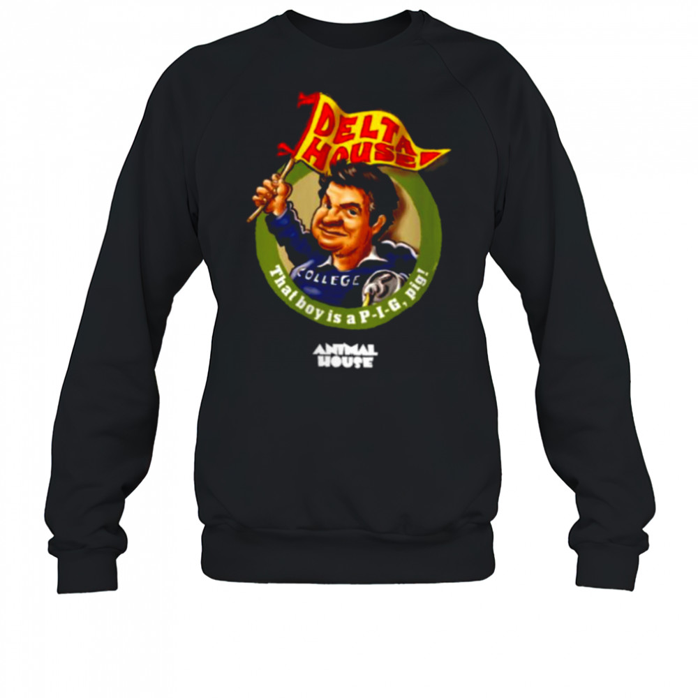 Womens Animal House P I G Shirt Sweatshirt
