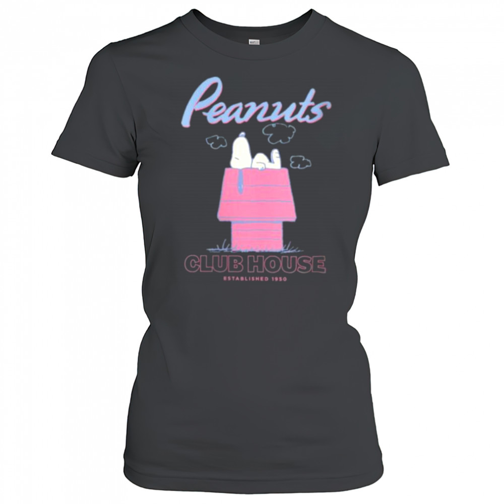 Womens Snoopy Club House Shirt Women's T-shirt